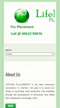 Mobile Screenshot of lifelineplacements.com